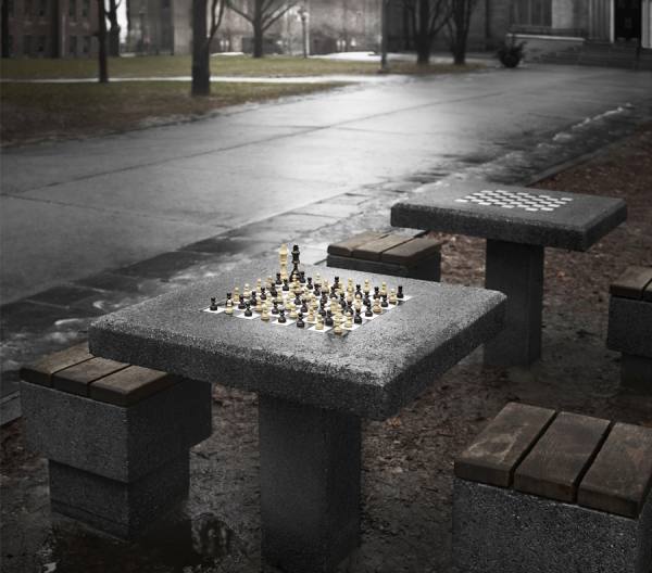 Photograph Ian Pool No More Games on One Eyeland